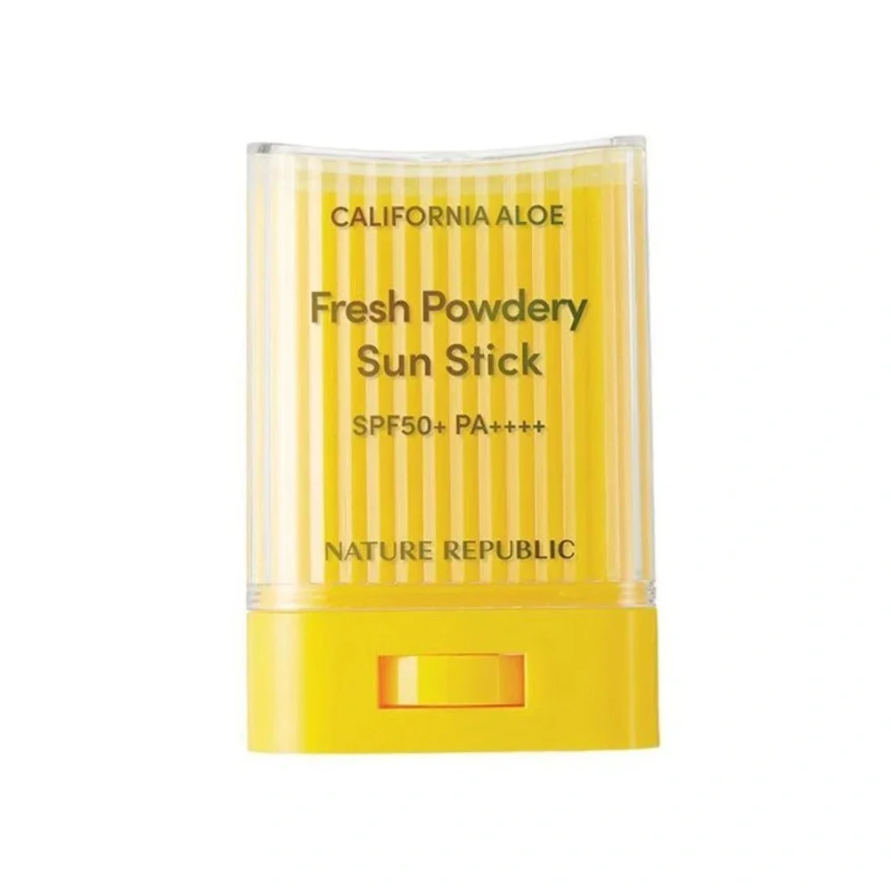 Nature Republic California Aloe Fresh Powdery Sun Stick Sunscreen SPF 50+ PA++++